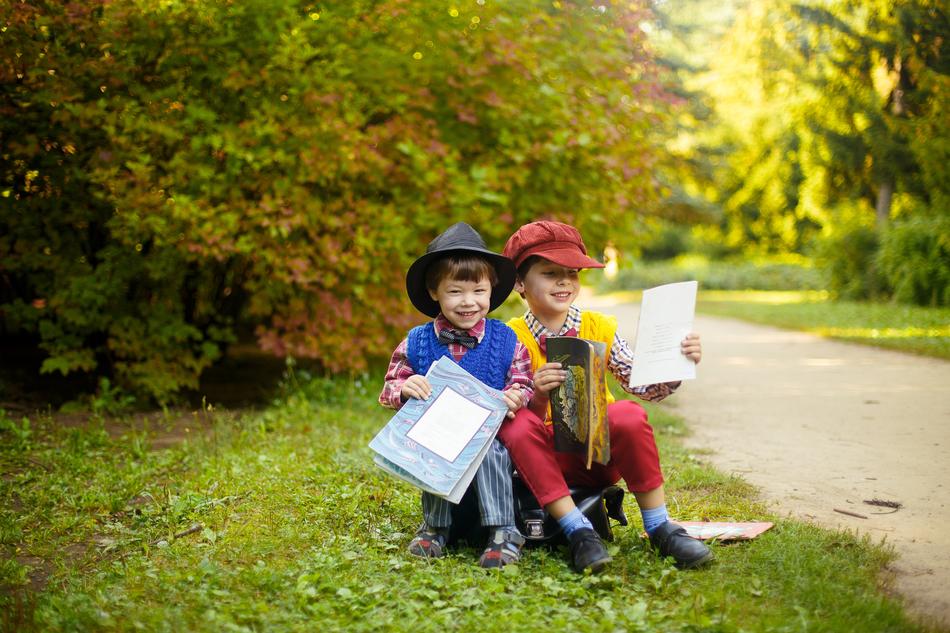 Books Boys Forest