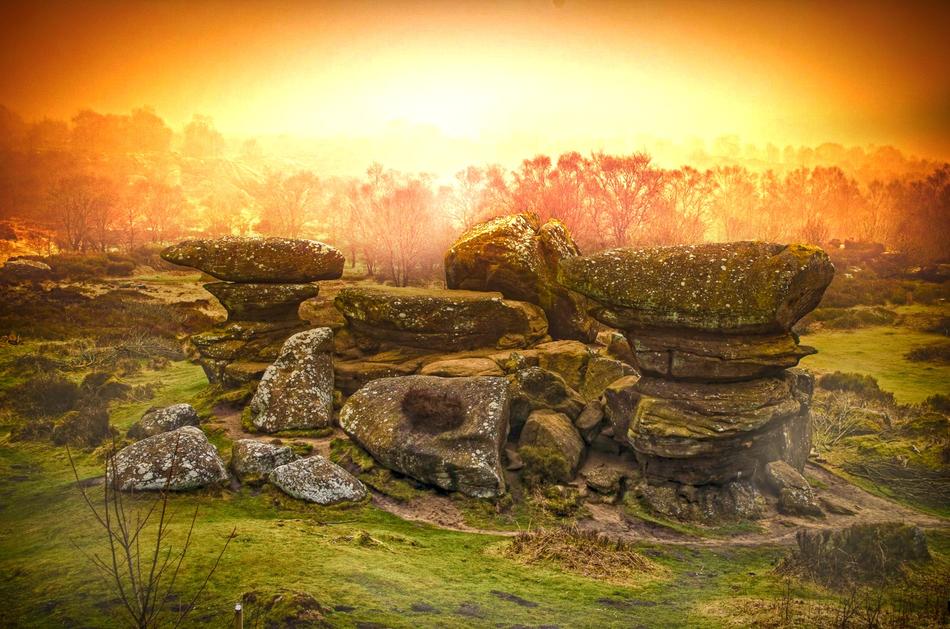 Rocks Outcrop Landscape