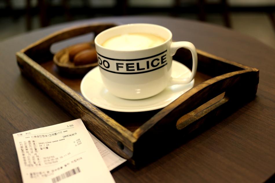 oamy hot mug of coffee