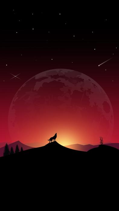moon astronomy sky space nature