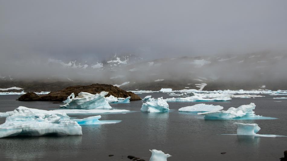 Drift Ice Frozen Mountain