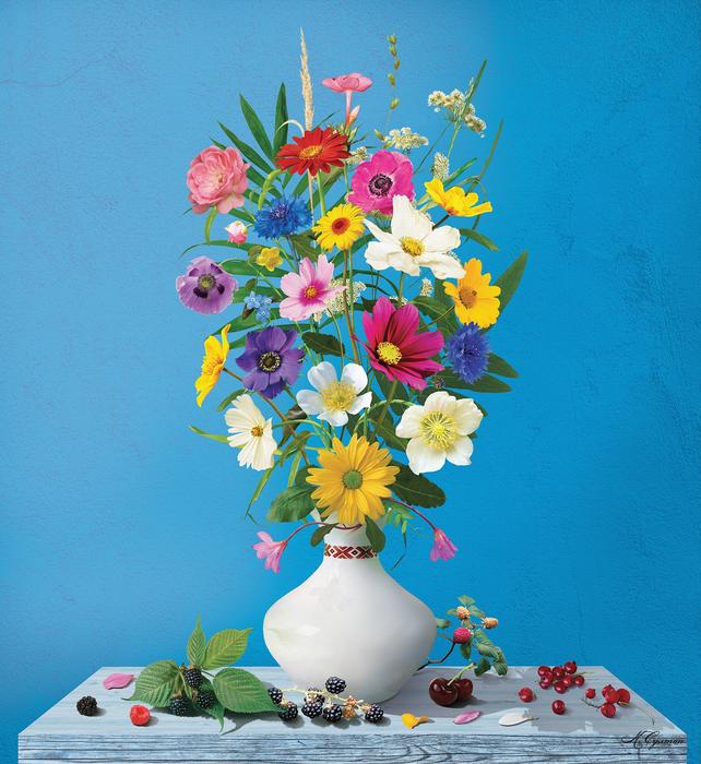 Flower Vase Ornament