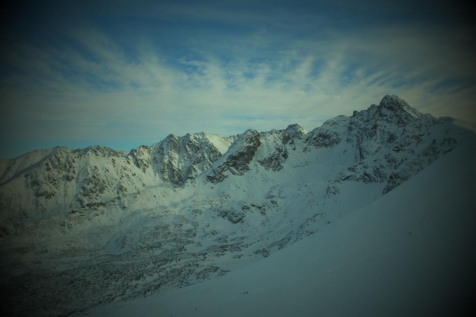 Buried Top View Polish Tatras