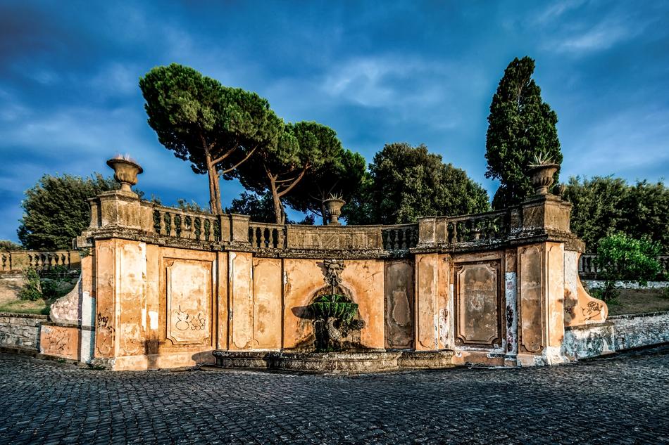 Fountain Frascati Italy