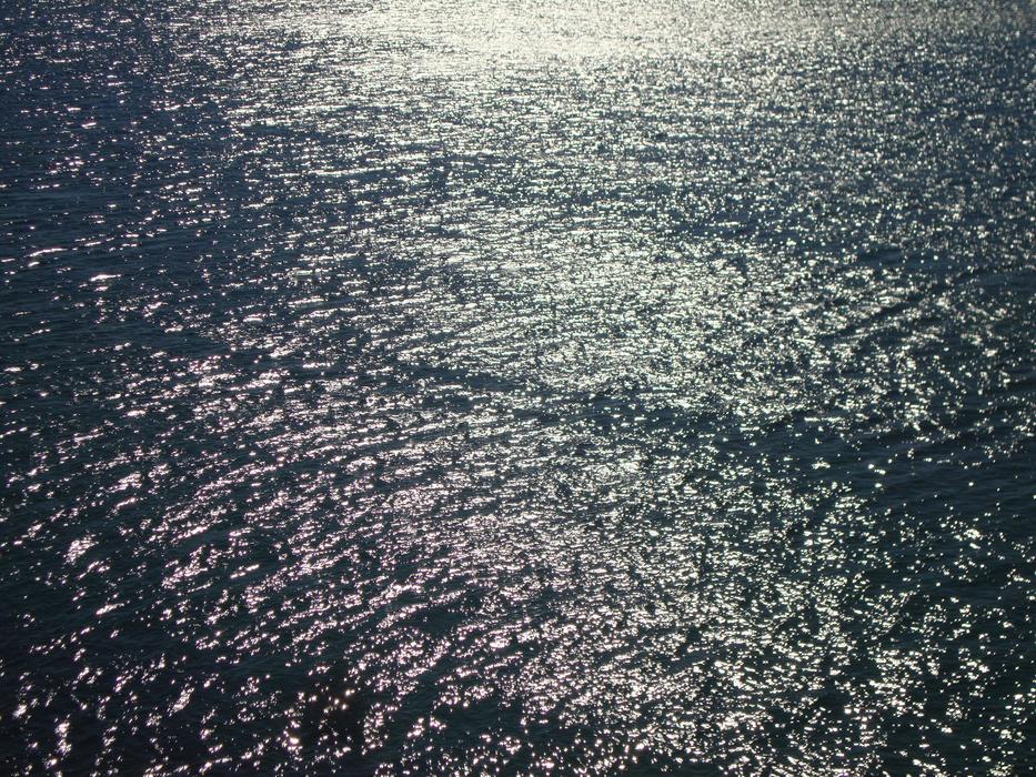 Sea Sun Reflection