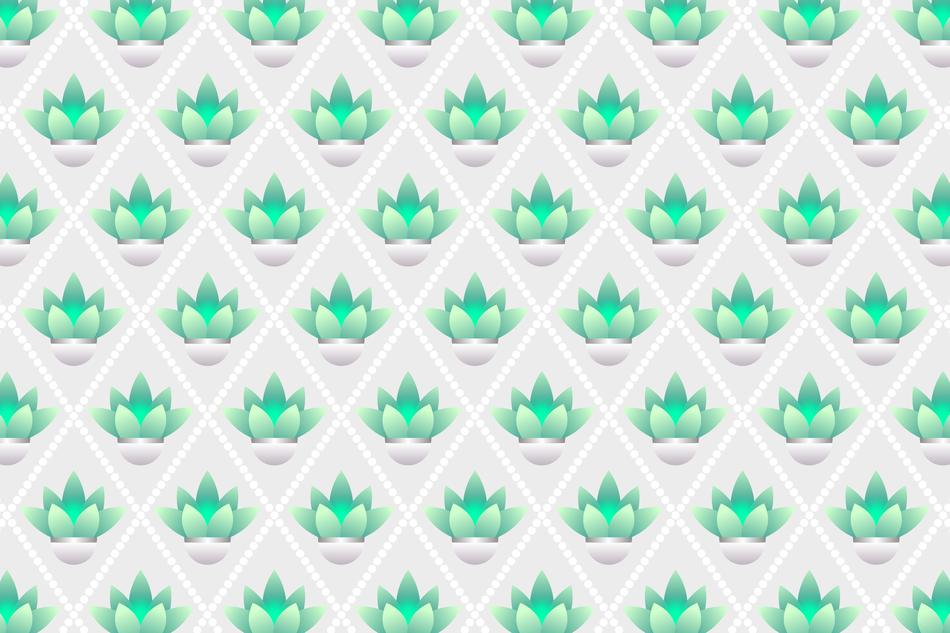 plant pattern green leaf flora