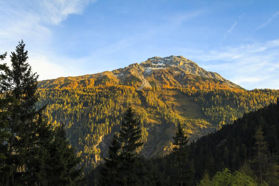 Mountain Panorama Autumn Allgäu