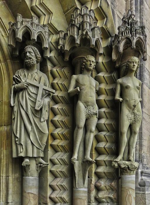 Portal Sculpture Statue