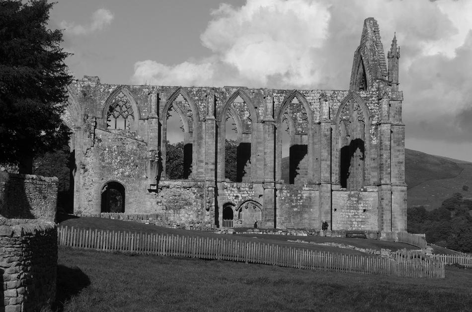 Monochrome Moody Ruin