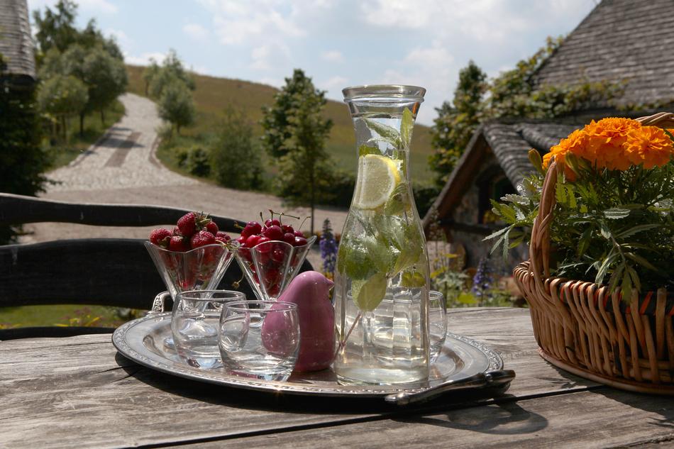 Fruit Water With Lemon Mineral