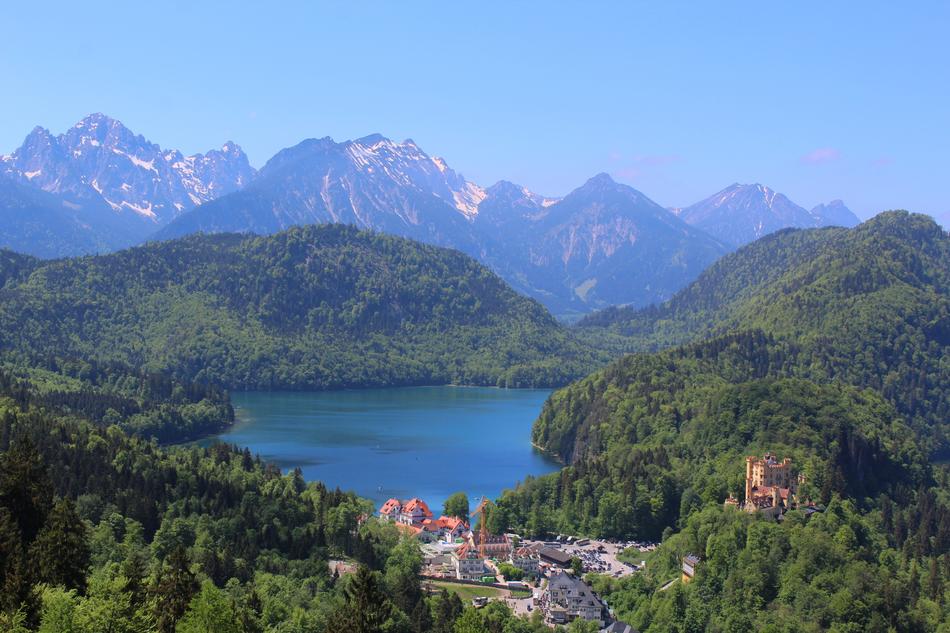 Lake Mountains Panorama