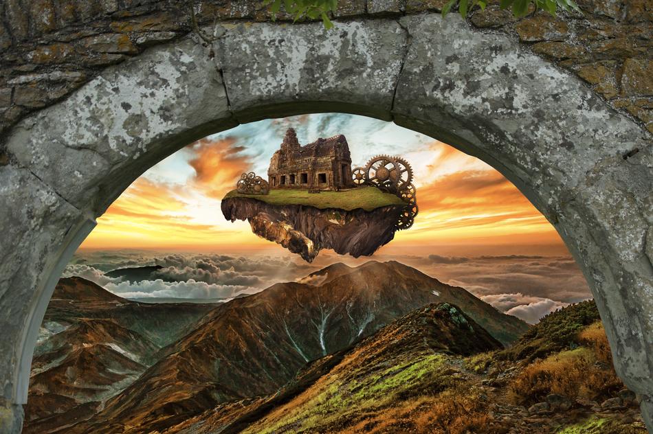Castle Flying Island
