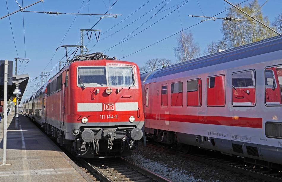 Zugbegegenung Platform