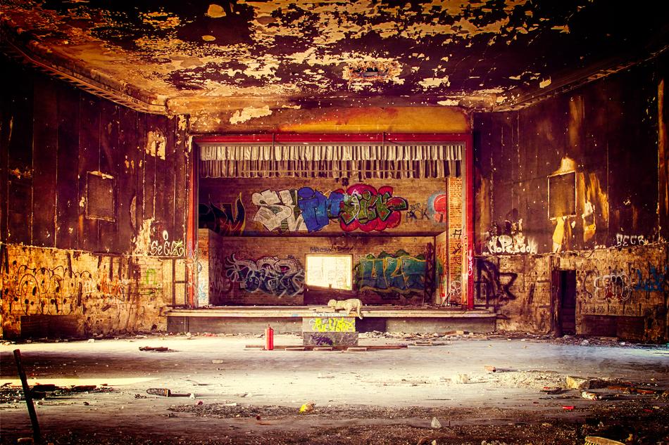 Theater Hall Lost Places Abandoned