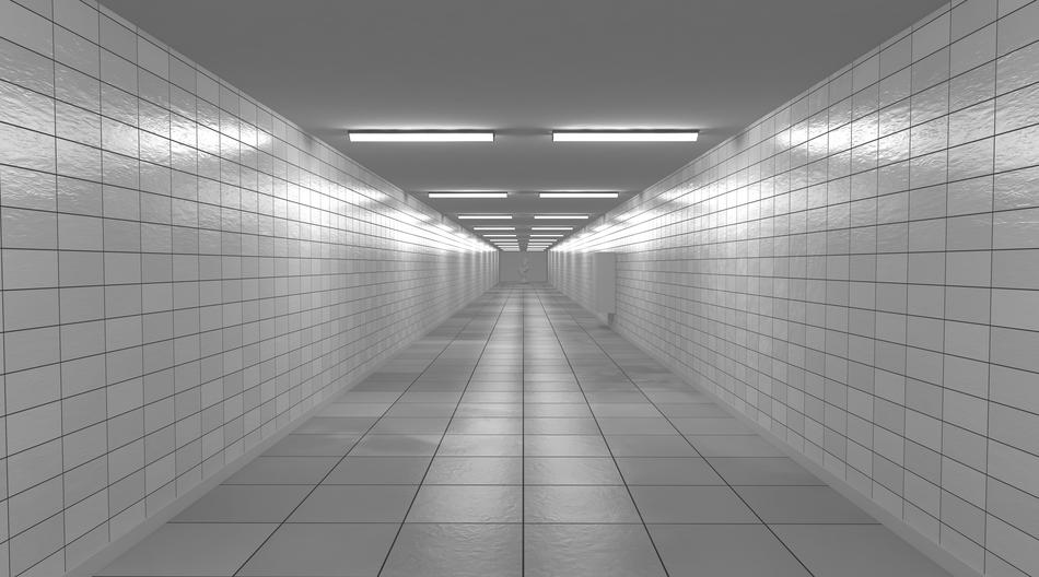 Floor Monotonous Black And White