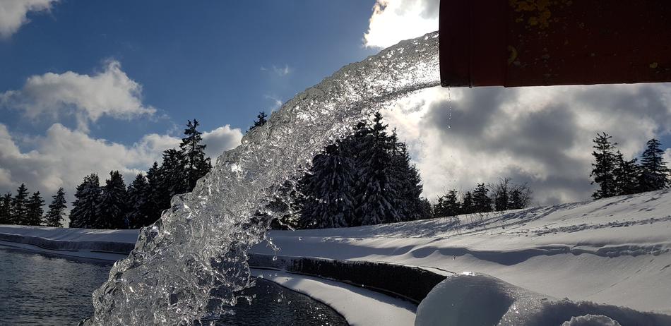 Water Watercourse Snow