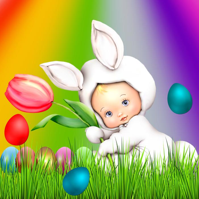 easter lawn celebration bebe
