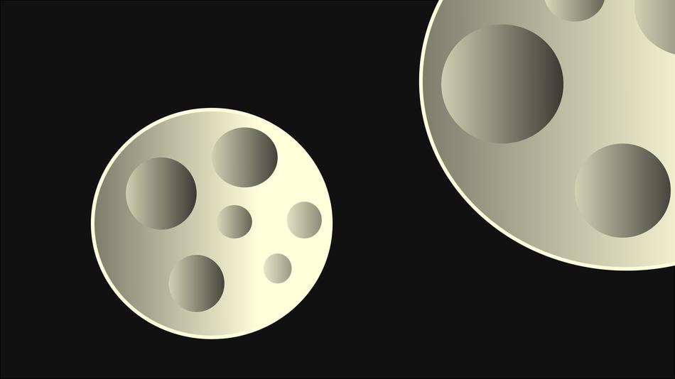 moon space nature full moon