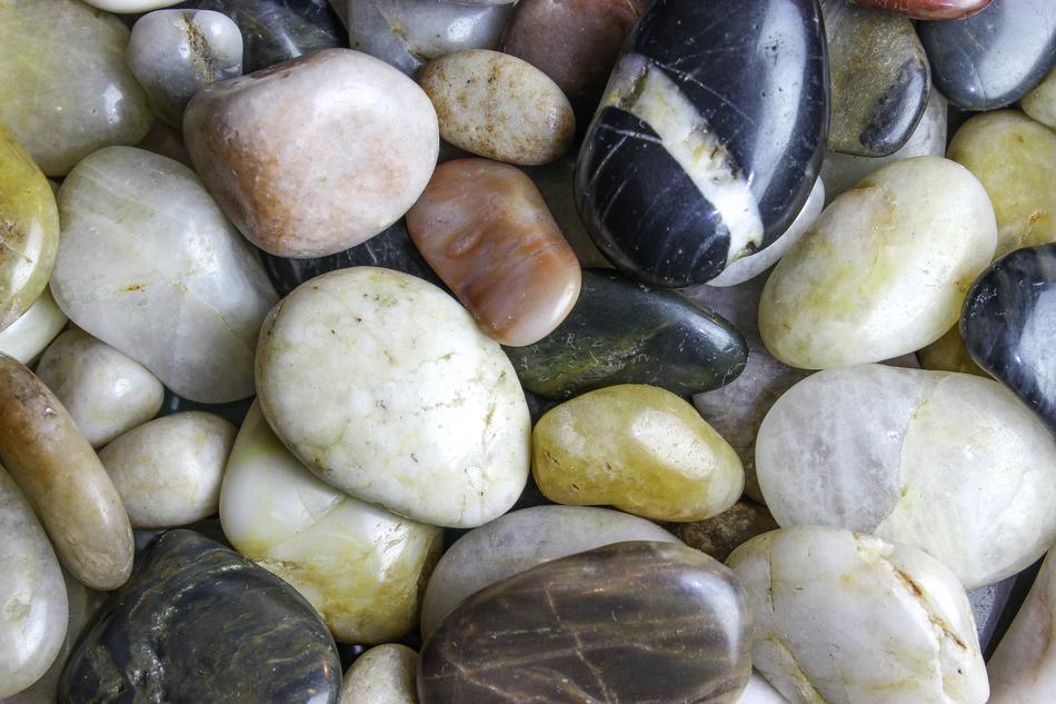 Closeup Small Rocks Nature