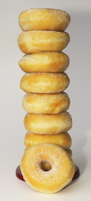fried delicious doughnuts