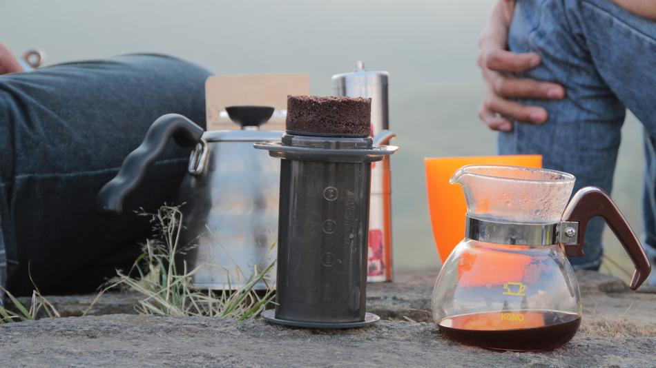 glass coffee kettle