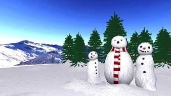 snowmen winter snowman christmas