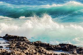 Wave Transparent Smashing