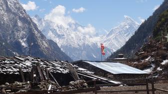 Snow Mountain Panorama