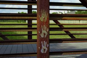 Bridge Rusted Graffiti