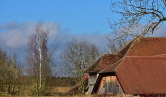 Landscape Farm Building