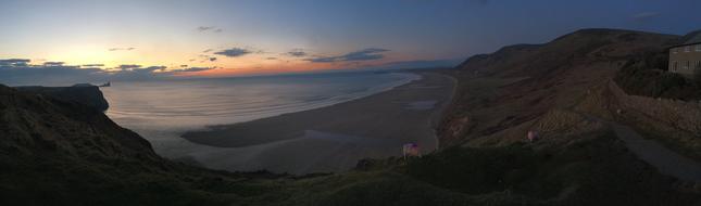 Panoramic Nature Dawn