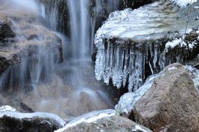 Waters Waterfall Cold