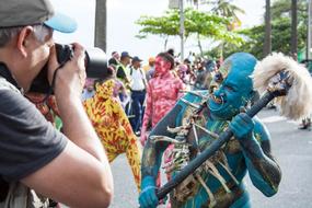 Human Man Festival costume