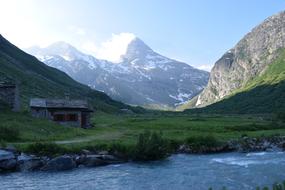 Mountain Nature Body Of Water