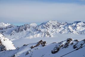 Snow Mountain Winter