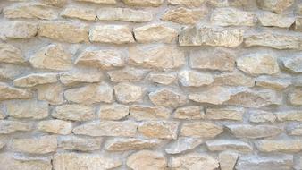 Lake Dusia Limestone Stone Wall