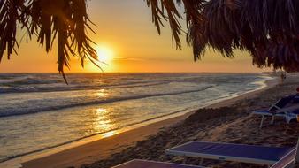 Italy Sunset Beach