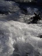 white splash waterfall