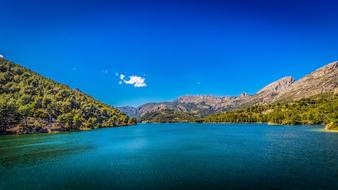 Retaining Lake Spain Water