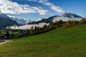 Oberstdorf Clouds Mountains