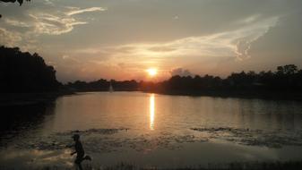 Sunset Water Dawn
