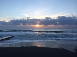 Sea Sunset Sundown