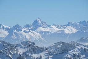 Snow Mountain Winter