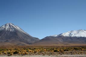 Mountain Volcano Snow