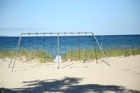 Swings Beach Summer