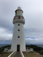 Lighthouse Direction Tower on seashore