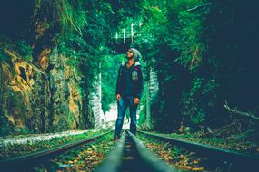 Woods Forest Railway Track