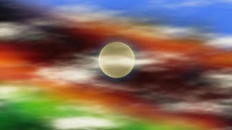 sun sunrise sunset landscape color