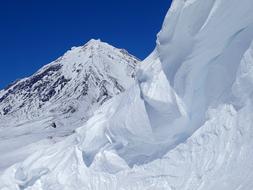 Koryaksky Volcano Giant Mountain