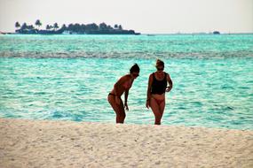 Beach Maldives Monolithic Part Of